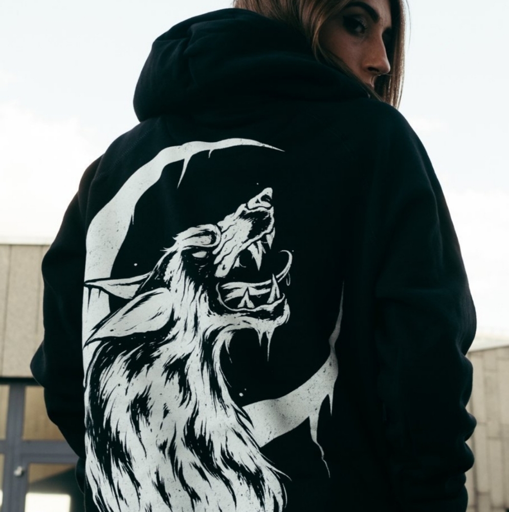 Looking For: Stay Cold Apparel "Howl With the Wolf" Hoodie